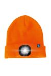 LED Mütze Malix, orange, orange
