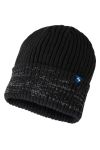 Strickmütze Mürren, schwarz, schwarz