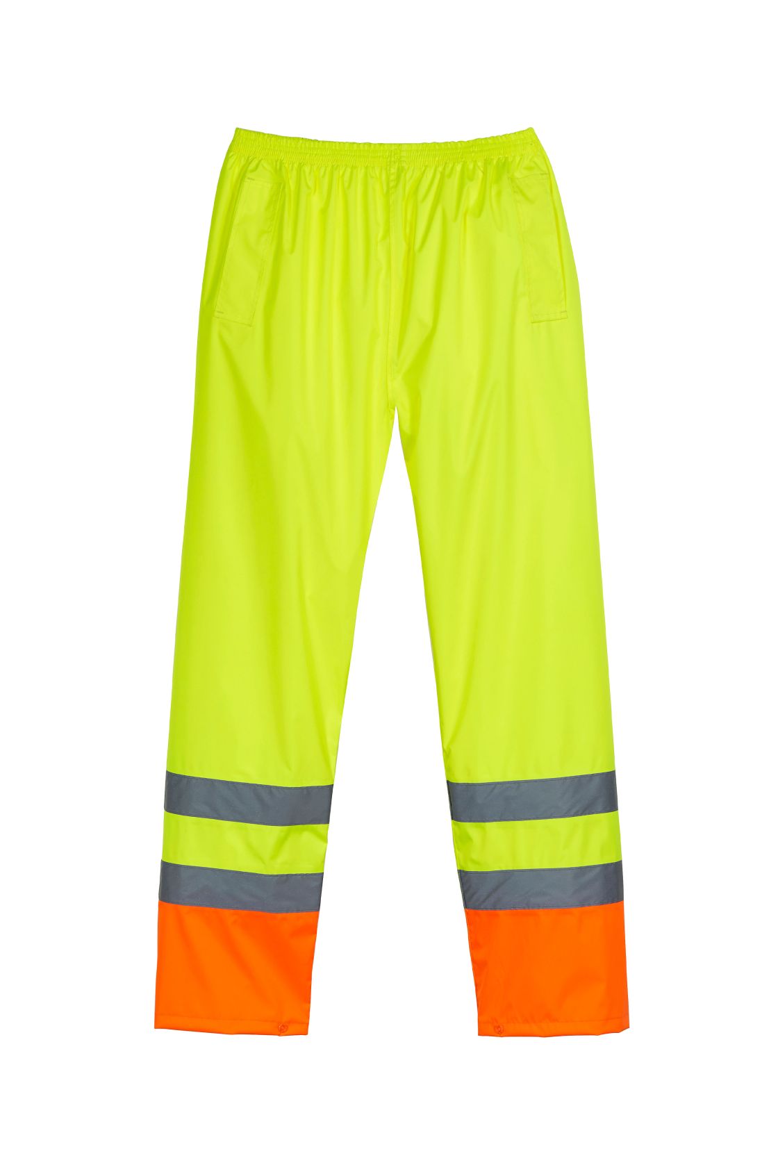 Warnschutz-Regenhose, gelb/orange gelb/orange