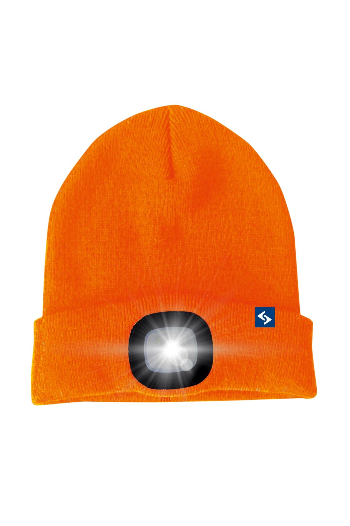 LED Mütze Malix, orange, orange
