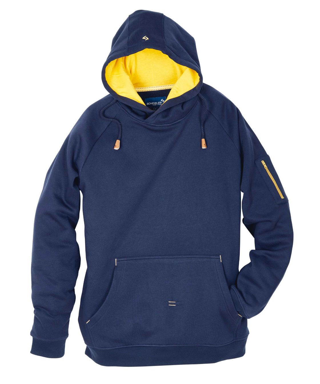 Active Hoody-Sweatshirt, navy/gelb navy/gelb
