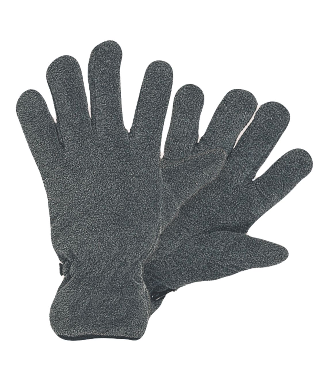 Fleece-Handschuh, grau grau