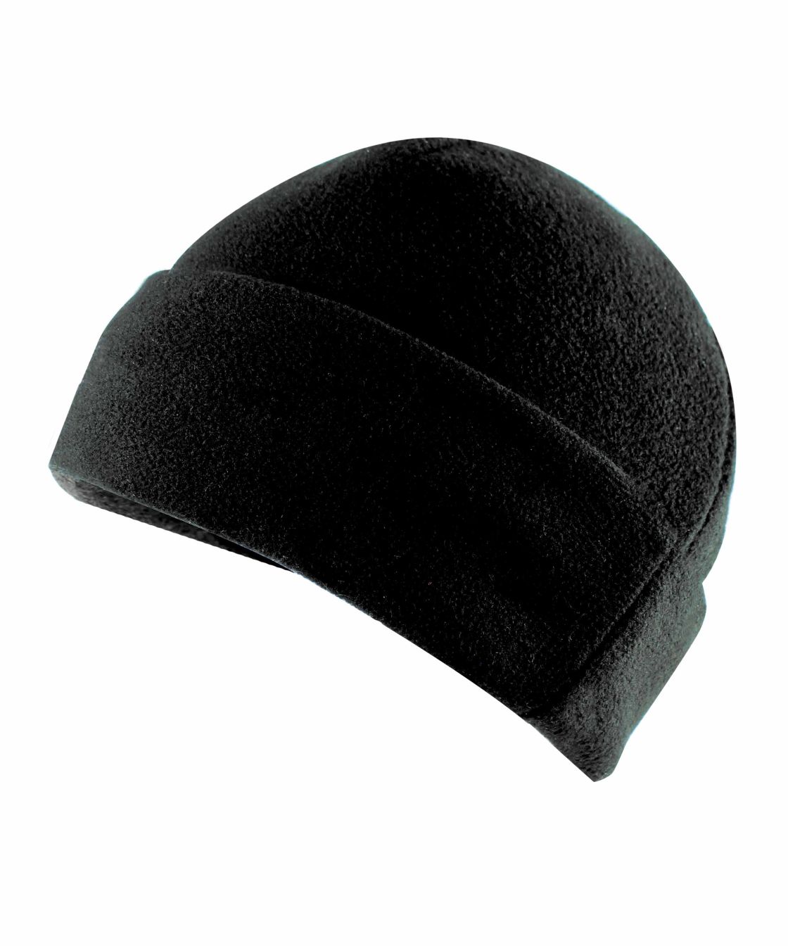Fleece-Mütze, schwarz, schwarz
